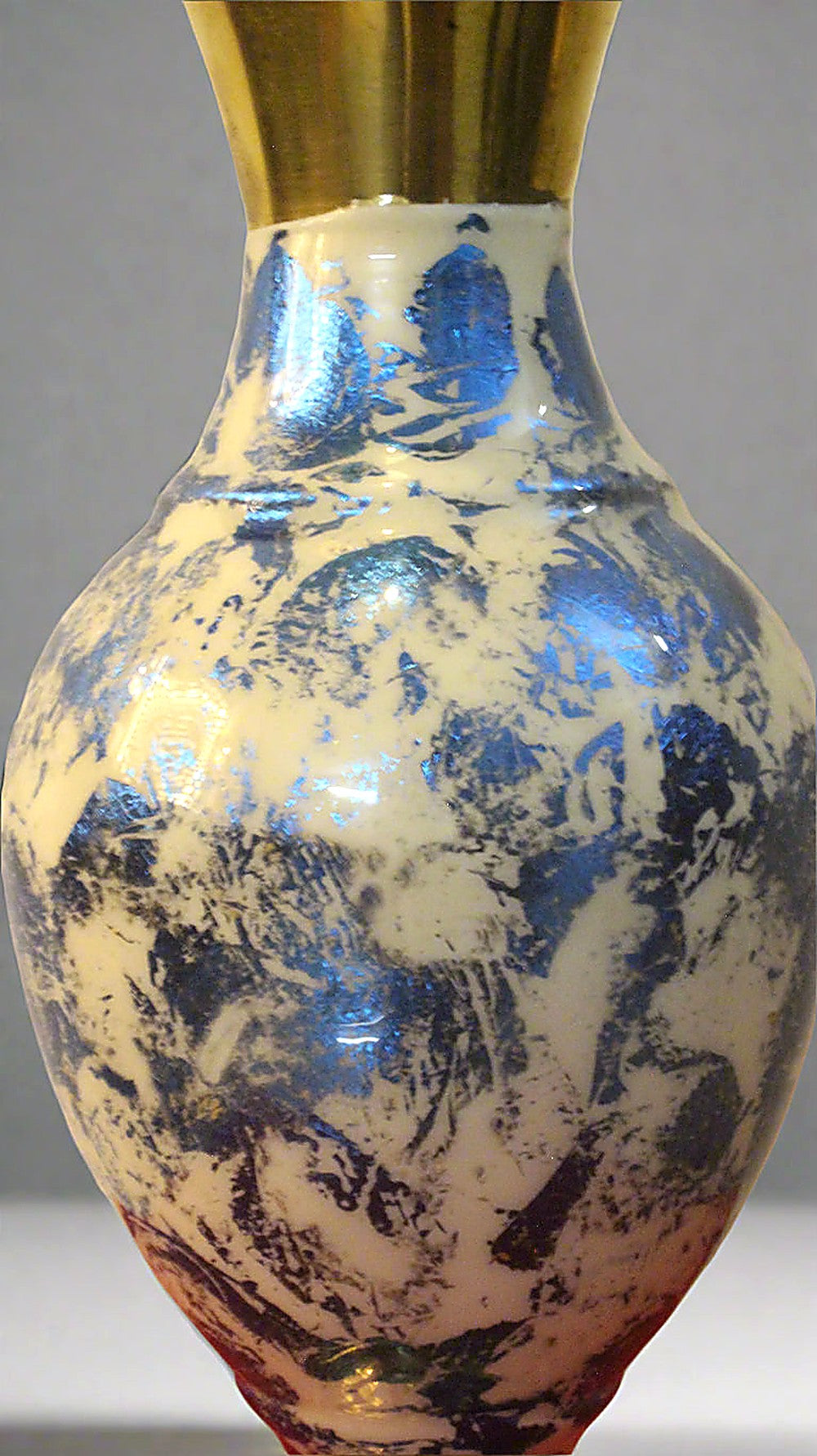 Blue Flower Vase