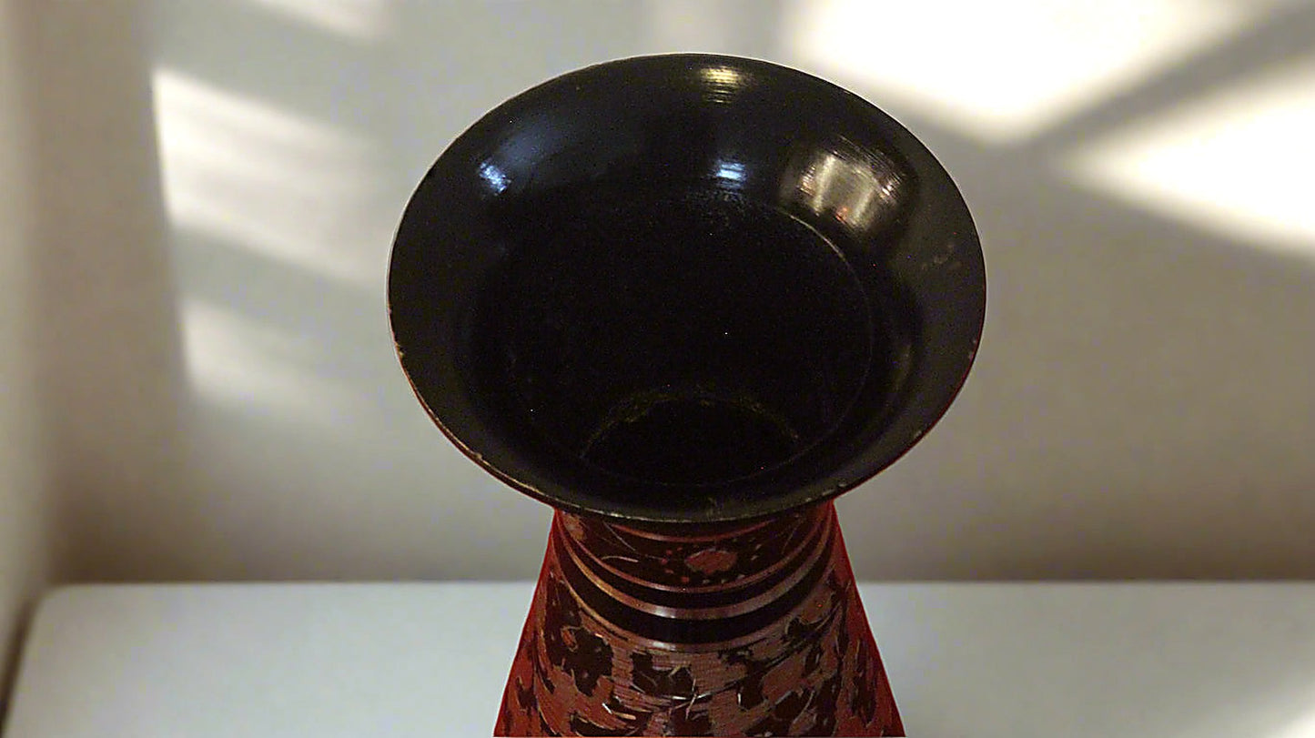 Brass Floral Pot Decorative Set