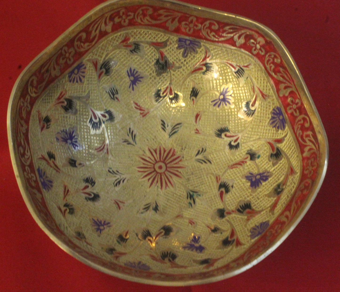 Dry Fruit Brass Bowl - Alankritive