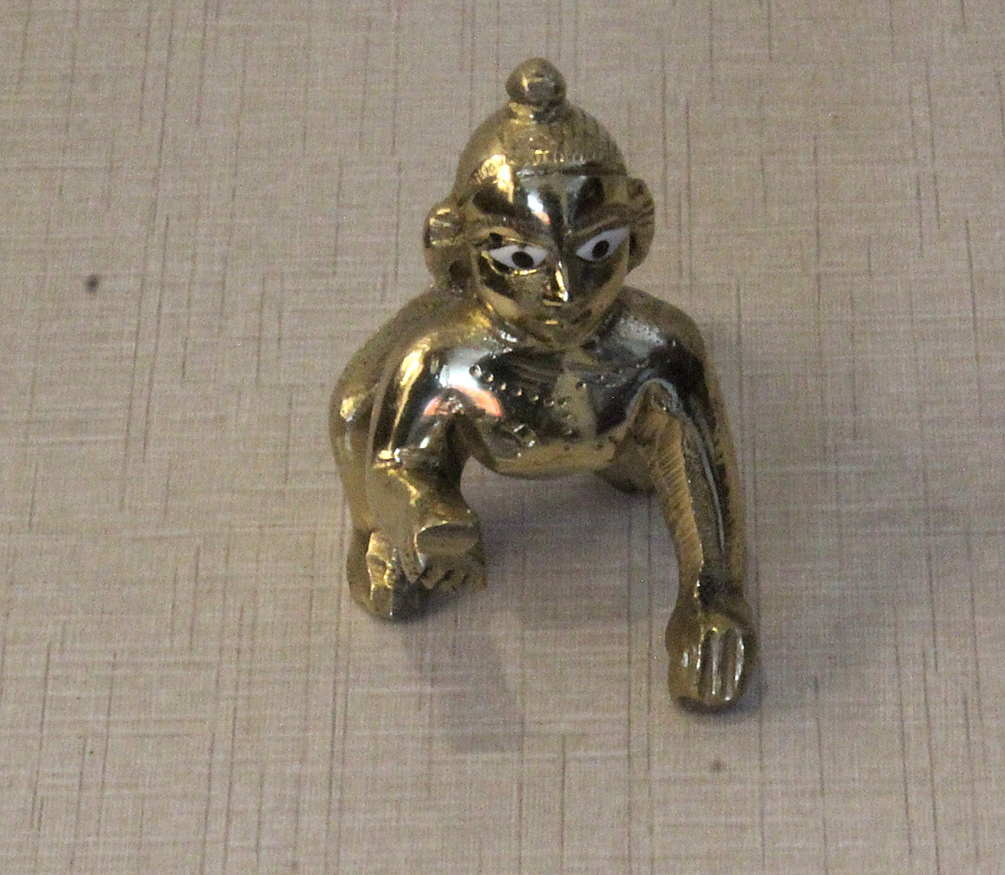 Beautiful Laddu Gopal Ji Idol – Decorative Murti for Home Temple