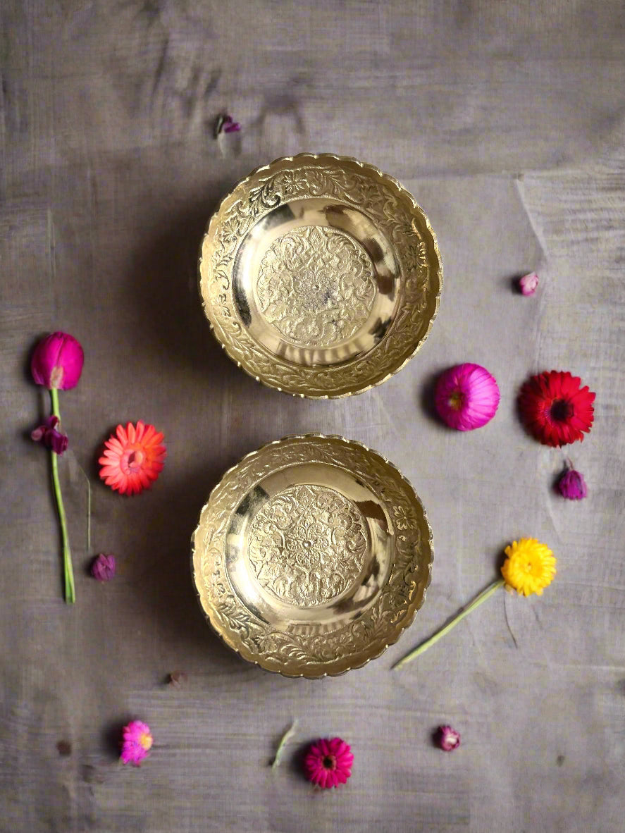 Brass Katori Set of 2