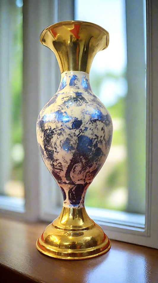 Blue Flower Vase