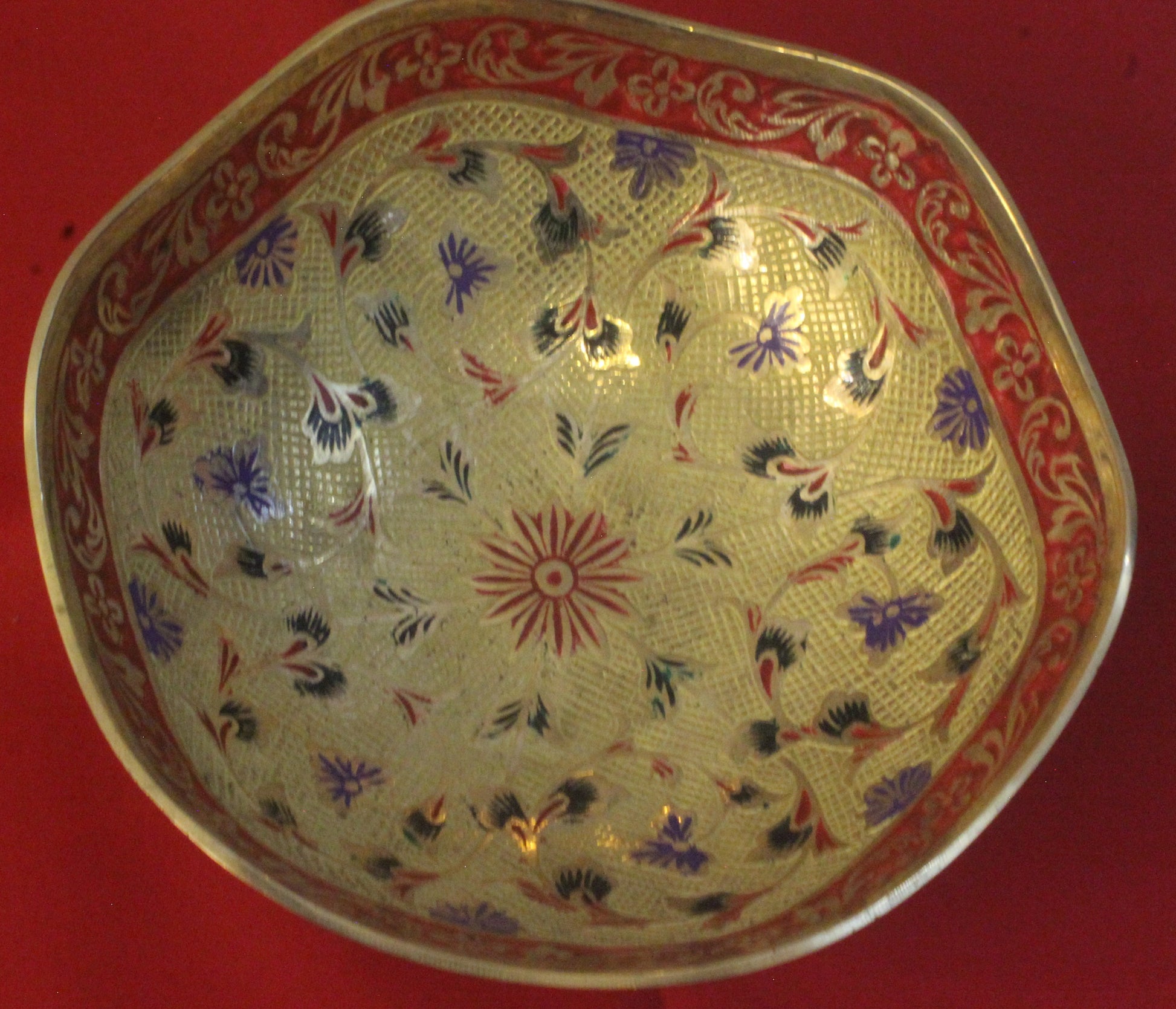Dry Fruit Brass Bowl - Alankritive