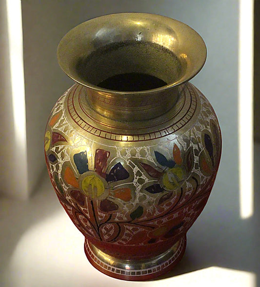 Brass Flower Vase
