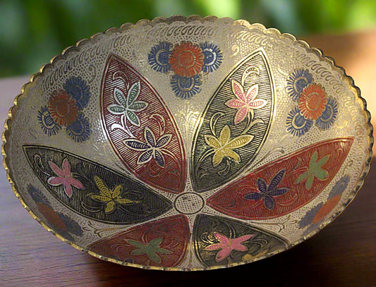 Brass Fruit Bowl