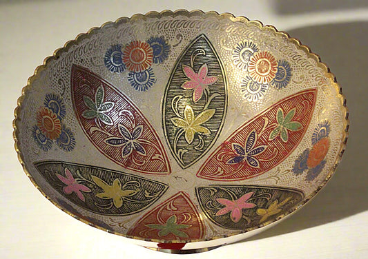 Brass Fruit Bowl