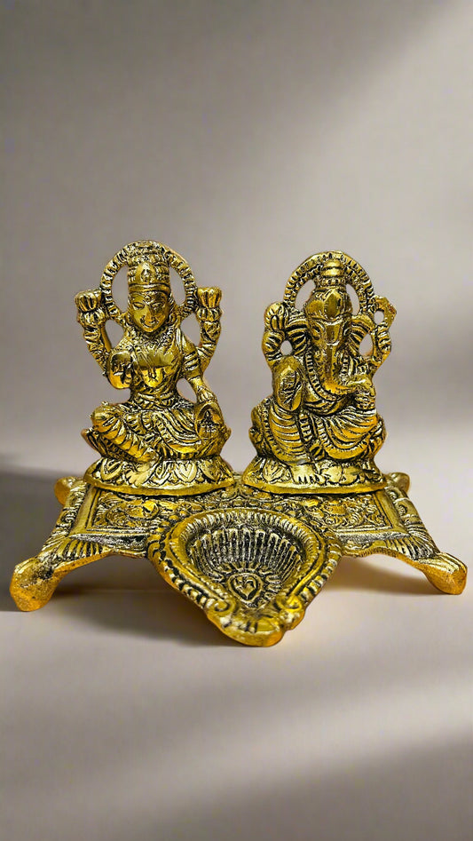 Laxmi Ganesh Diya Set