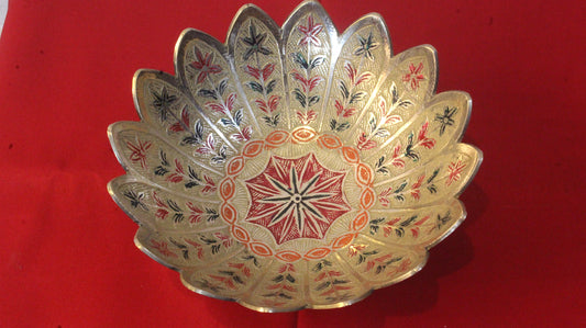 Meenakari Decorative Fruit Bowl