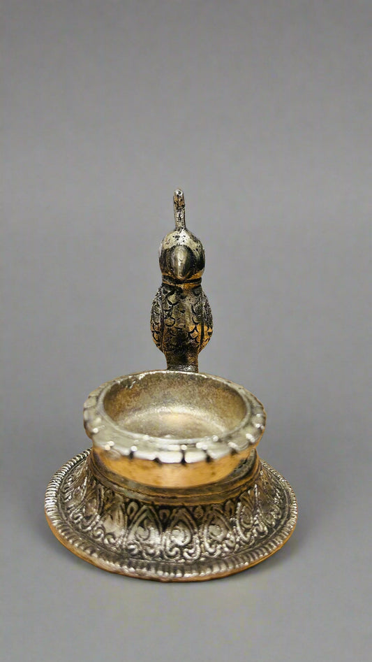 Decorative silver holder